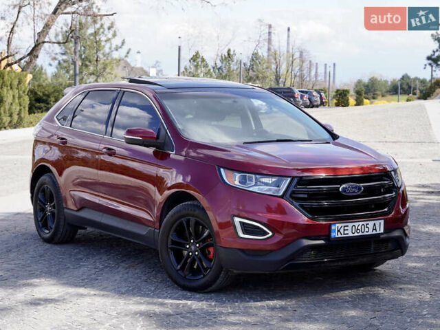 Форд Едж 2017 у Дніпро (Дніпропетровську) на Automoto.ua Червоний Форд Едж, об'ємом двигуна 3.5 л та пробігом 75 тис. км за 20800 $, фото 6 на Automoto.ua