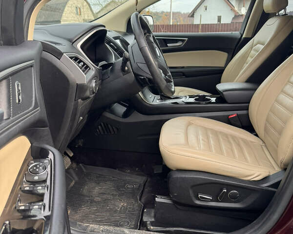 Червоний Форд Едж, об'ємом двигуна 2 л та пробігом 83 тис. км за 17300 $, фото 8 на Automoto.ua