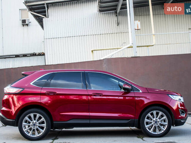 Красный Форд Эдж, объемом двигателя 3.5 л и пробегом 135 тыс. км за 15900 $, фото 5 на Automoto.ua