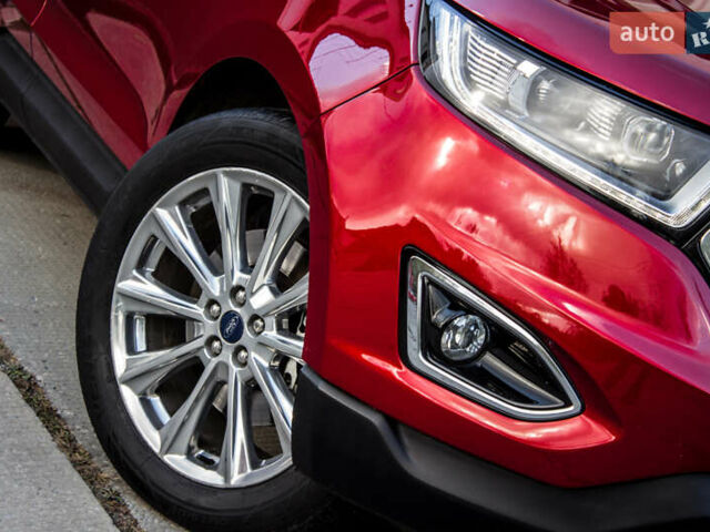 Красный Форд Эдж, объемом двигателя 3.5 л и пробегом 135 тыс. км за 15900 $, фото 19 на Automoto.ua