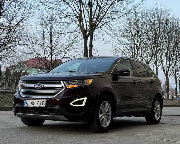 Форд Эдж 2017 в Ивано-Франковске на Automoto.ua Красный Форд Эдж, объемом двигателя 2 л и пробегом 169 тыс. км за 15500 $, фото 2 на Automoto.ua