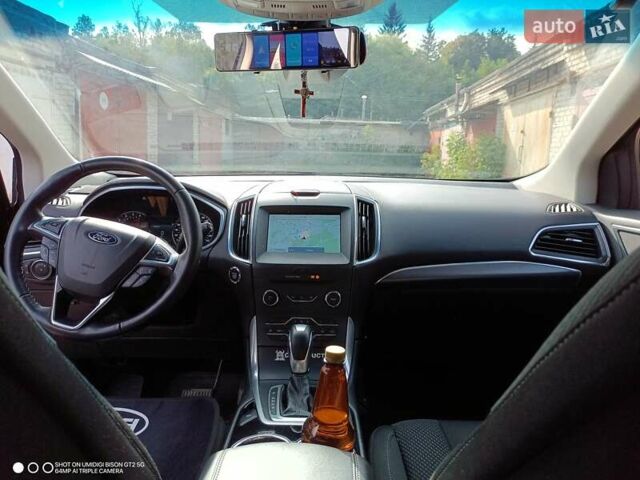 Красный Форд Эдж, объемом двигателя 2 л и пробегом 31 тыс. км за 25500 $, фото 6 на Automoto.ua