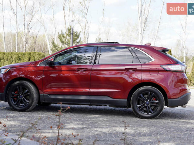 Форд Едж 2017 у Дніпро (Дніпропетровську) на Automoto.ua Червоний Форд Едж, об'ємом двигуна 3.5 л та пробігом 75 тис. км за 20800 $, фото 2 на Automoto.ua
