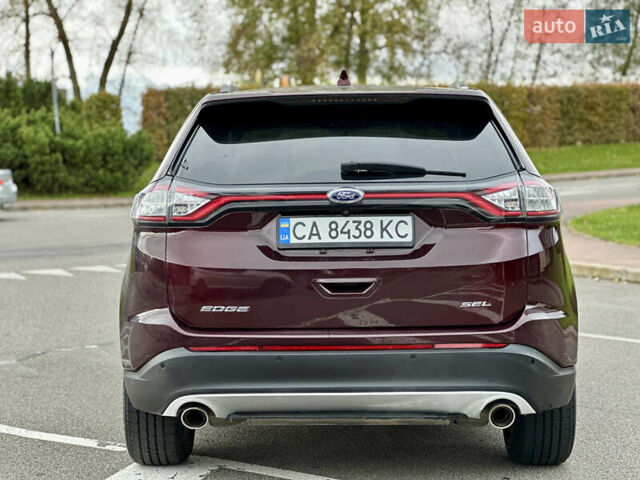 Форд Эдж 2017 в Киеве на Automoto.ua Красный Форд Эдж, объемом двигателя 2 л и пробегом 79 тыс. км за 14500 $, фото 11 на Automoto.ua