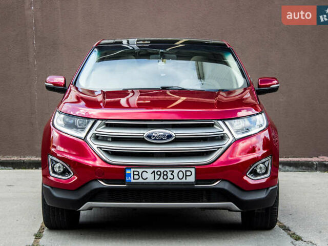 Красный Форд Эдж, объемом двигателя 3.5 л и пробегом 135 тыс. км за 15900 $, фото 10 на Automoto.ua