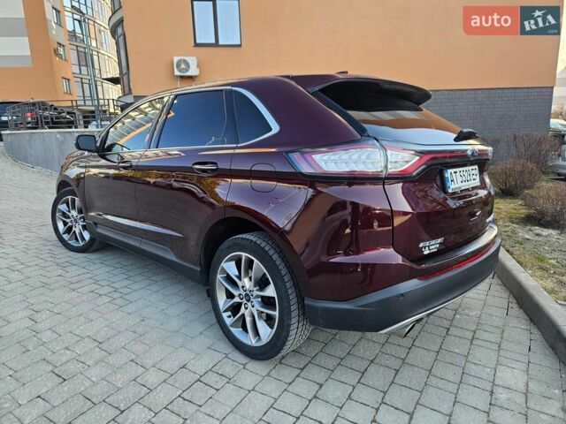 Червоний Форд Едж, об'ємом двигуна 2 л та пробігом 170 тис. км за 14000 $, фото 2 на Automoto.ua