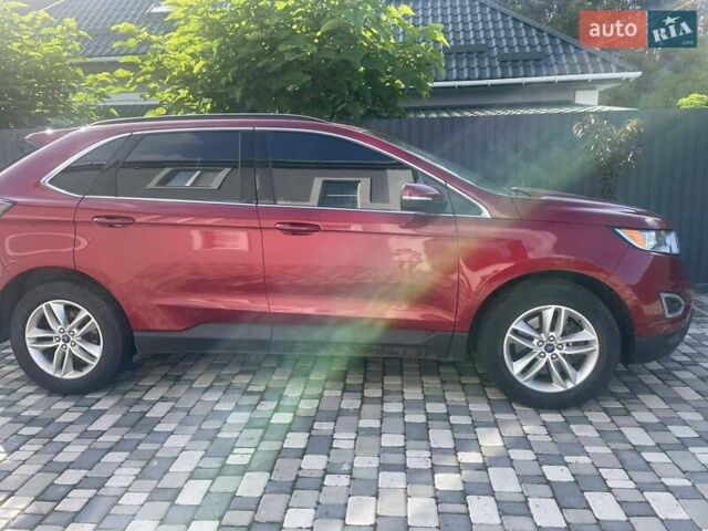 Красный Форд Эдж, объемом двигателя 3.5 л и пробегом 170 тыс. км за 18500 $, фото 3 на Automoto.ua