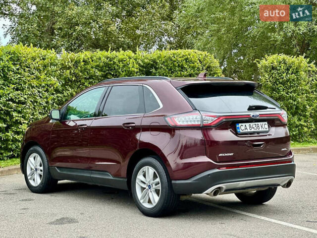 Красный Форд Эдж, объемом двигателя 3.5 л и пробегом 80 тыс. км за 16700 $, фото 7 на Automoto.ua