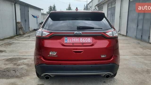 Форд Эдж 2018 в Ровно на Automoto.ua Красный Форд Эдж, объемом двигателя 2 л и пробегом 172 тыс. км за 13400 $, фото 36 на Automoto.ua