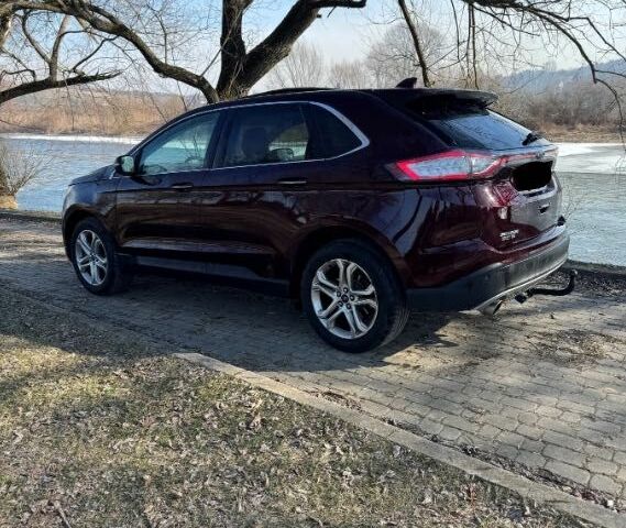 Червоний Форд Едж, об'ємом двигуна 2 л та пробігом 68 тис. км за 9700 $, фото 3 на Automoto.ua