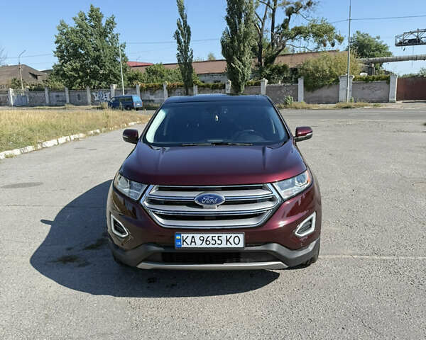 Красный Форд Эдж, объемом двигателя 3.5 л и пробегом 98 тыс. км за 20800 $, фото 3 на Automoto.ua