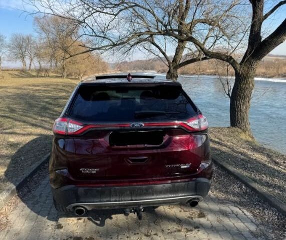 Червоний Форд Едж, об'ємом двигуна 2 л та пробігом 68 тис. км за 9700 $, фото 4 на Automoto.ua