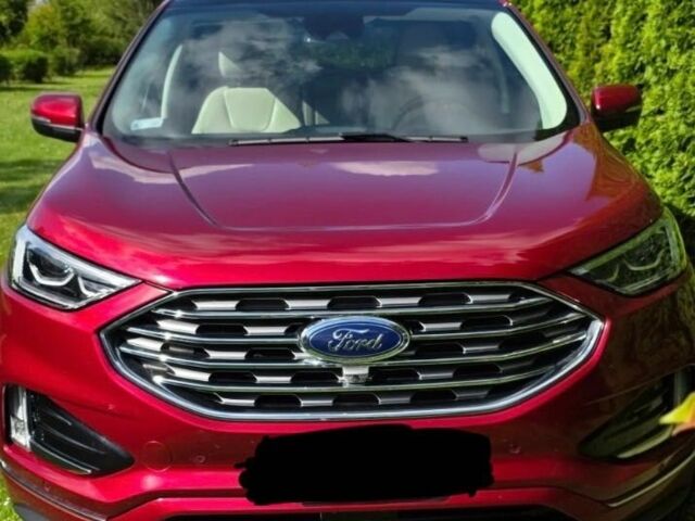 Красный Форд Эдж, объемом двигателя 2 л и пробегом 95 тыс. км за 10300 $, фото 4 на Automoto.ua