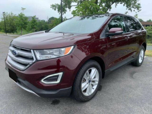 Красный Форд Эдж, объемом двигателя 3.5 л и пробегом 32 тыс. км за 6000 $, фото 2 на Automoto.ua