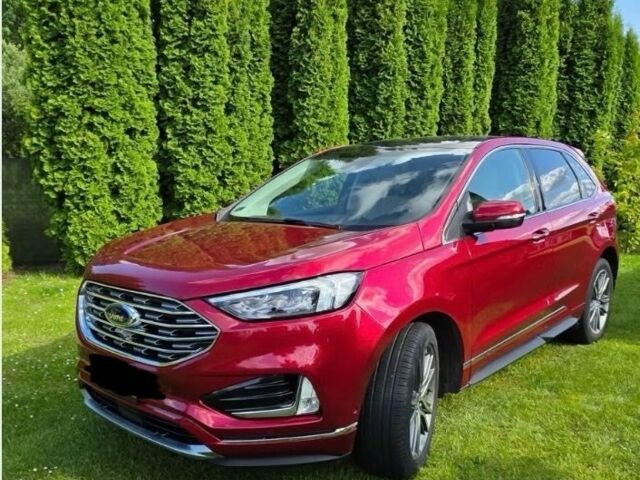 Красный Форд Эдж, объемом двигателя 2 л и пробегом 95 тыс. км за 10300 $, фото 1 на Automoto.ua