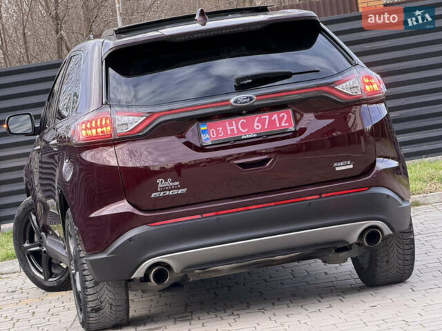 Червоний Форд Едж, об'ємом двигуна 2 л та пробігом 153 тис. км за 15900 $, фото 23 на Automoto.ua