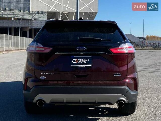 Червоний Форд Едж, об'ємом двигуна 2 л та пробігом 69 тис. км за 18790 $, фото 3 на Automoto.ua