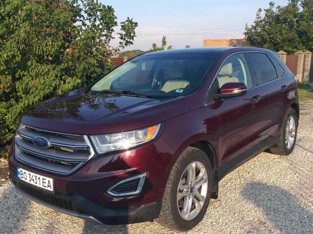 Червоний Форд Едж, об'ємом двигуна 2 л та пробігом 117 тис. км за 18500 $, фото 2 на Automoto.ua