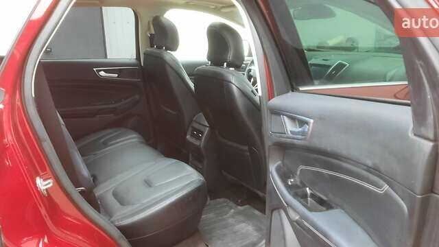 Красный Форд Эдж, объемом двигателя 2 л и пробегом 168 тыс. км за 16400 $, фото 22 на Automoto.ua