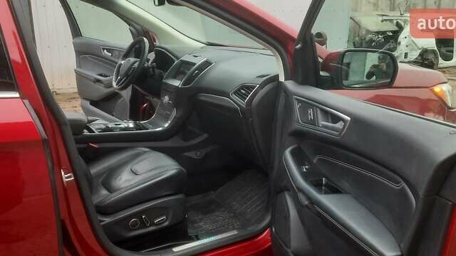 Красный Форд Эдж, объемом двигателя 2 л и пробегом 168 тыс. км за 16400 $, фото 19 на Automoto.ua