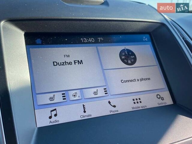 Червоний Форд Едж, об'ємом двигуна 2 л та пробігом 69 тис. км за 18790 $, фото 17 на Automoto.ua