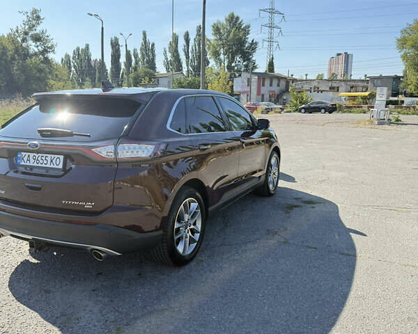 Красный Форд Эдж, объемом двигателя 3.5 л и пробегом 98 тыс. км за 20800 $, фото 8 на Automoto.ua