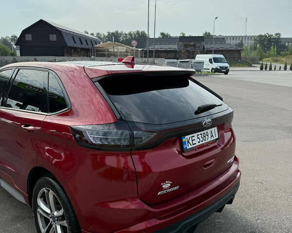Красный Форд Эдж, объемом двигателя 2.69 л и пробегом 95 тыс. км за 21500 $, фото 5 на Automoto.ua