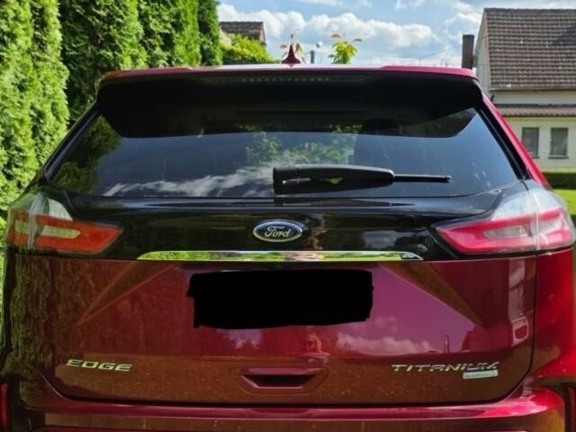 Красный Форд Эдж, объемом двигателя 2 л и пробегом 95 тыс. км за 10300 $, фото 3 на Automoto.ua
