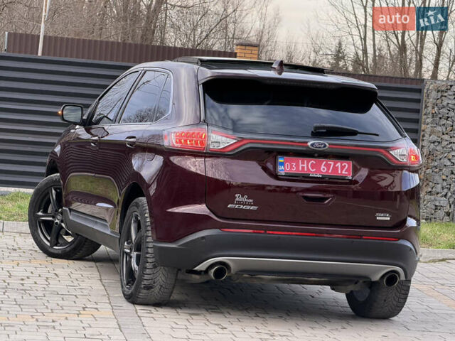 Червоний Форд Едж, об'ємом двигуна 2 л та пробігом 153 тис. км за 15900 $, фото 22 на Automoto.ua