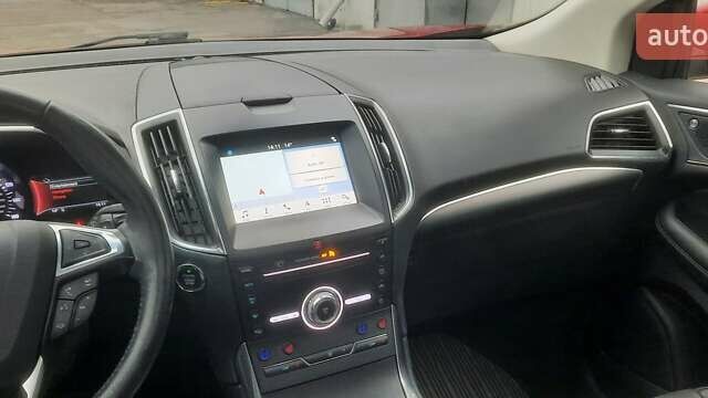 Красный Форд Эдж, объемом двигателя 2 л и пробегом 168 тыс. км за 16400 $, фото 32 на Automoto.ua