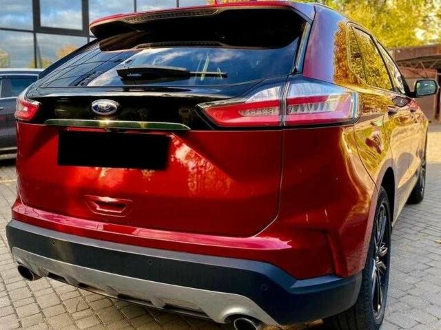 Красный Форд Эдж, объемом двигателя 2 л и пробегом 120 тыс. км за 13800 $, фото 4 на Automoto.ua