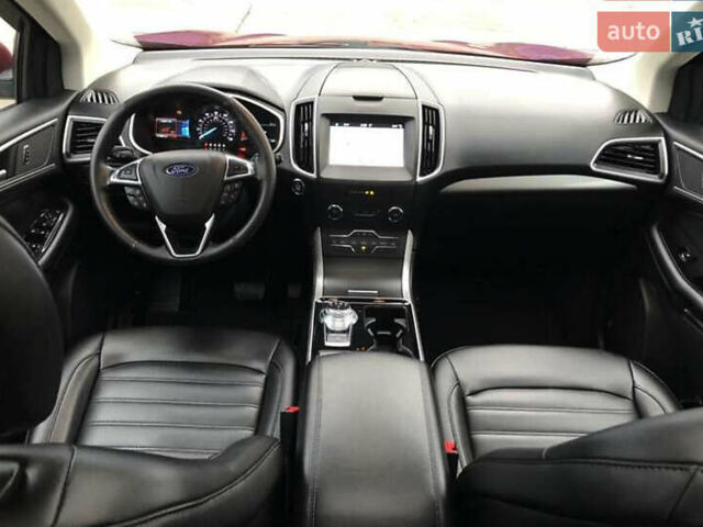 Красный Форд Эдж, объемом двигателя 2 л и пробегом 87 тыс. км за 25500 $, фото 14 на Automoto.ua