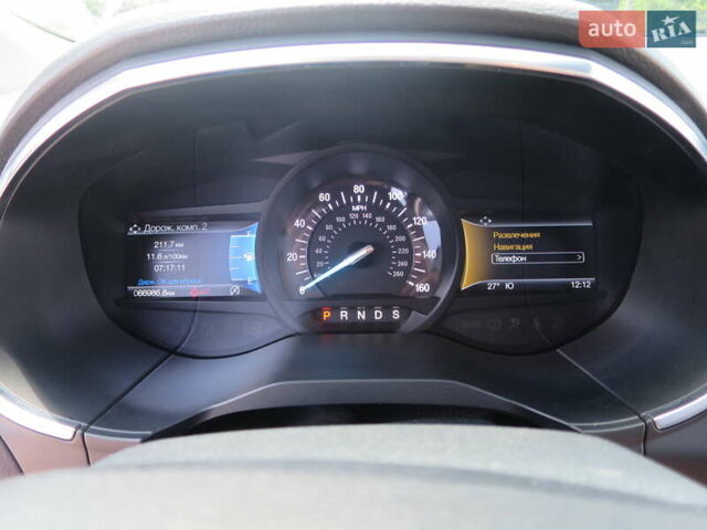 Червоний Форд Едж, об'ємом двигуна 2 л та пробігом 76 тис. км за 23500 $, фото 15 на Automoto.ua