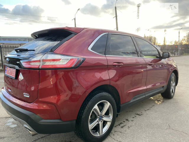 Червоний Форд Едж, об'ємом двигуна 2 л та пробігом 68 тис. км за 19950 $, фото 2 на Automoto.ua