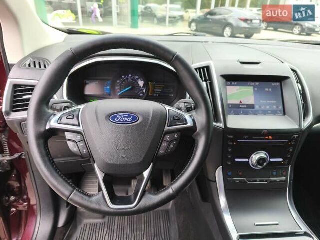 Червоний Форд Едж, об'ємом двигуна 2 л та пробігом 177 тис. км за 19900 $, фото 16 на Automoto.ua