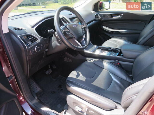 Червоний Форд Едж, об'ємом двигуна 2 л та пробігом 76 тис. км за 23500 $, фото 10 на Automoto.ua