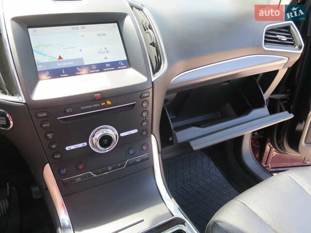 Червоний Форд Едж, об'ємом двигуна 2 л та пробігом 76 тис. км за 23500 $, фото 17 на Automoto.ua