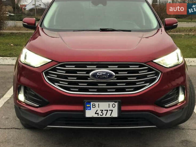 Красный Форд Эдж, объемом двигателя 2 л и пробегом 87 тыс. км за 25500 $, фото 20 на Automoto.ua