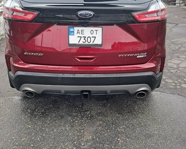 Червоний Форд Едж, об'ємом двигуна 2 л та пробігом 80 тис. км за 18200 $, фото 2 на Automoto.ua