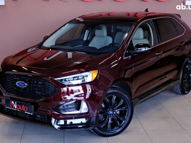 Червоний Форд Едж, об'ємом двигуна 2 л та пробігом 112 тис. км за 17900 $, фото 1 на Automoto.ua