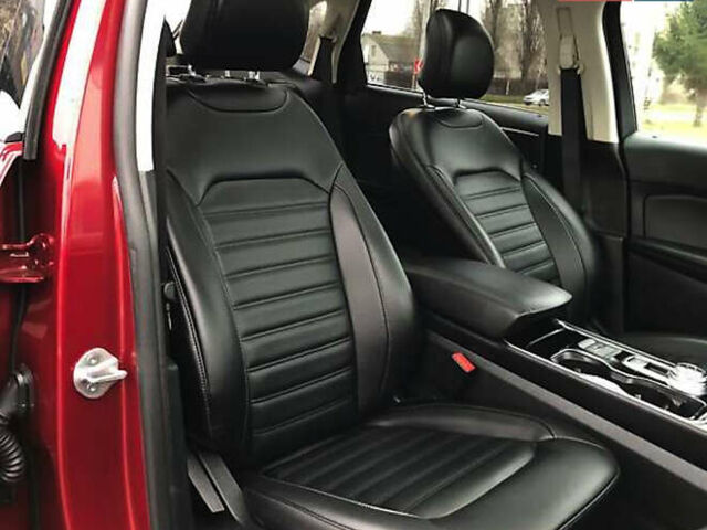 Красный Форд Эдж, объемом двигателя 2 л и пробегом 87 тыс. км за 25500 $, фото 13 на Automoto.ua