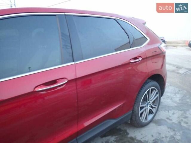 Красный Форд Эдж, объемом двигателя 2 л и пробегом 81 тыс. км за 24300 $, фото 15 на Automoto.ua