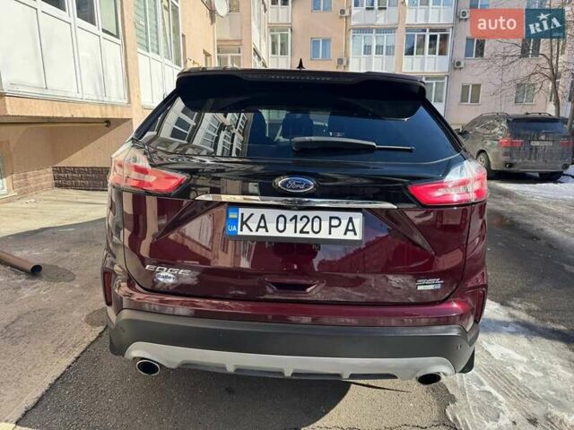 Червоний Форд Едж, об'ємом двигуна 2 л та пробігом 110 тис. км за 17400 $, фото 4 на Automoto.ua