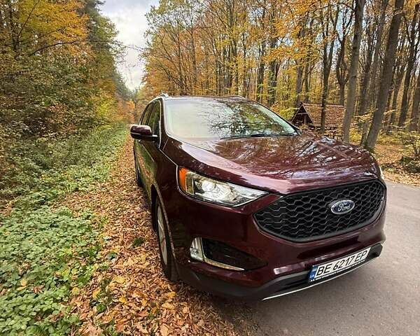 Форд Эдж 2019 в Ивано-Франковске на Automoto.ua Красный Форд Эдж, объемом двигателя 2 л и пробегом 53 тыс. км за 19500 $, фото 2 на Automoto.ua