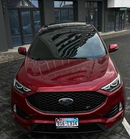 Красный Форд Эдж, объемом двигателя 2.7 л и пробегом 64 тыс. км за 23400 $, фото 1 на Automoto.ua