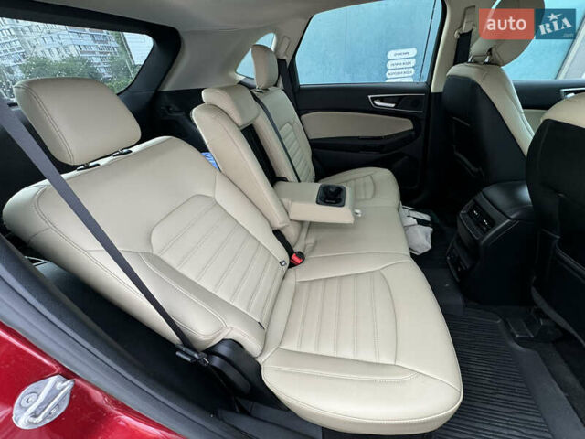 Червоний Форд Едж, об'ємом двигуна 2 л та пробігом 70 тис. км за 19500 $, фото 4 на Automoto.ua