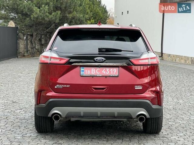 Красный Форд Эдж, объемом двигателя 0 л и пробегом 62 тыс. км за 17950 $, фото 18 на Automoto.ua