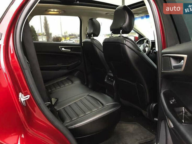 Красный Форд Эдж, объемом двигателя 2 л и пробегом 87 тыс. км за 25500 $, фото 2 на Automoto.ua