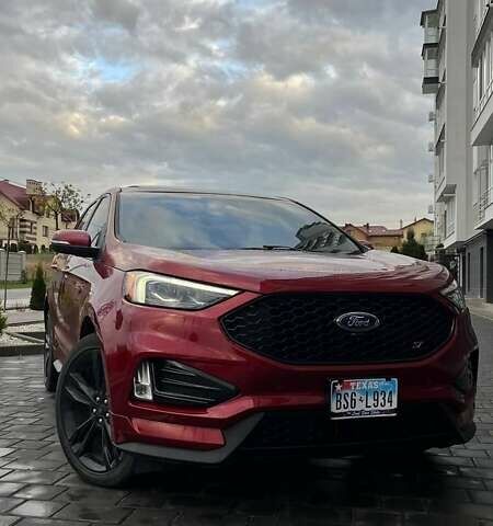 Красный Форд Эдж, объемом двигателя 2.7 л и пробегом 64 тыс. км за 23400 $, фото 6 на Automoto.ua