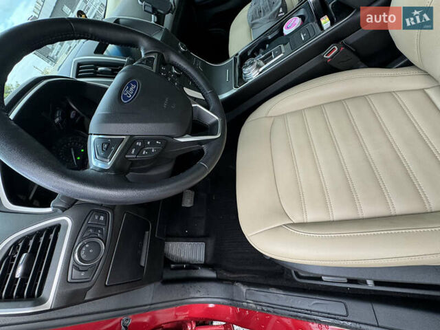 Червоний Форд Едж, об'ємом двигуна 2 л та пробігом 70 тис. км за 19500 $, фото 30 на Automoto.ua